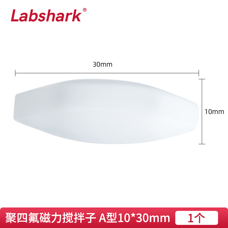 130603002 Labshark PTFE Magnetic Stirrer Bar – A Model (10 × 30 mm) - Image 1